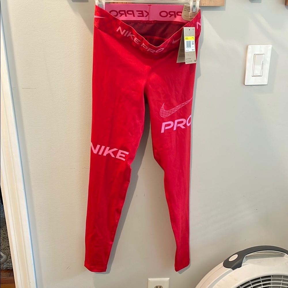 Nike Women’s Red Athletic Leggings